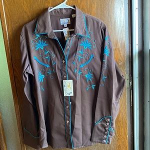 Brand New With Tags Panhandle Slim Retro western shirt